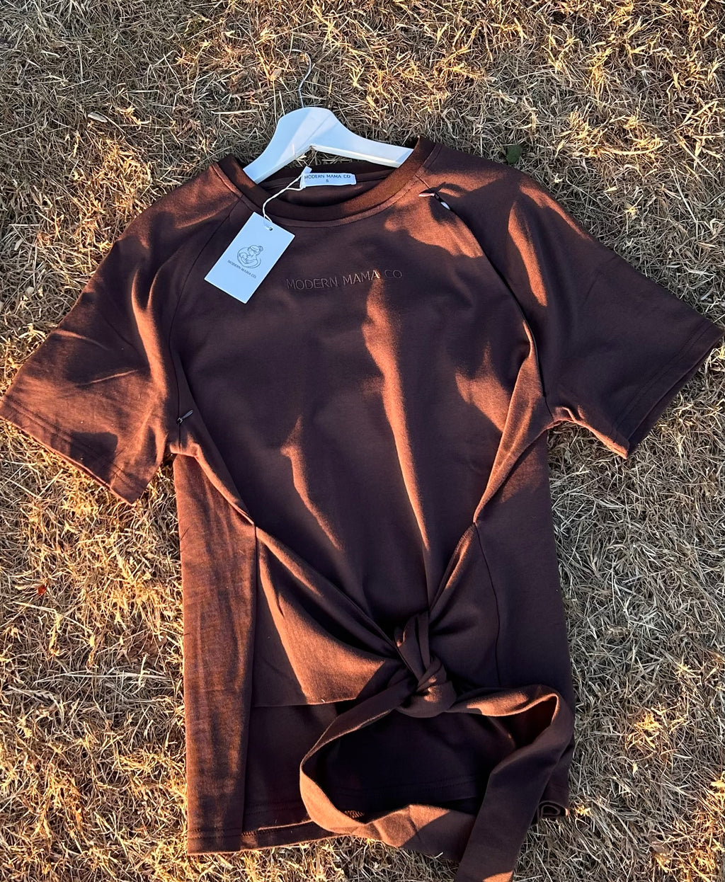 The Everyday Nursing Tee - Chocolate Brown 🤎